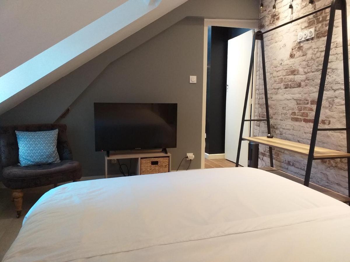Les Volets Bleus - Deux Appartements Et Un Studio, Jardin Bourges Exteriör bild