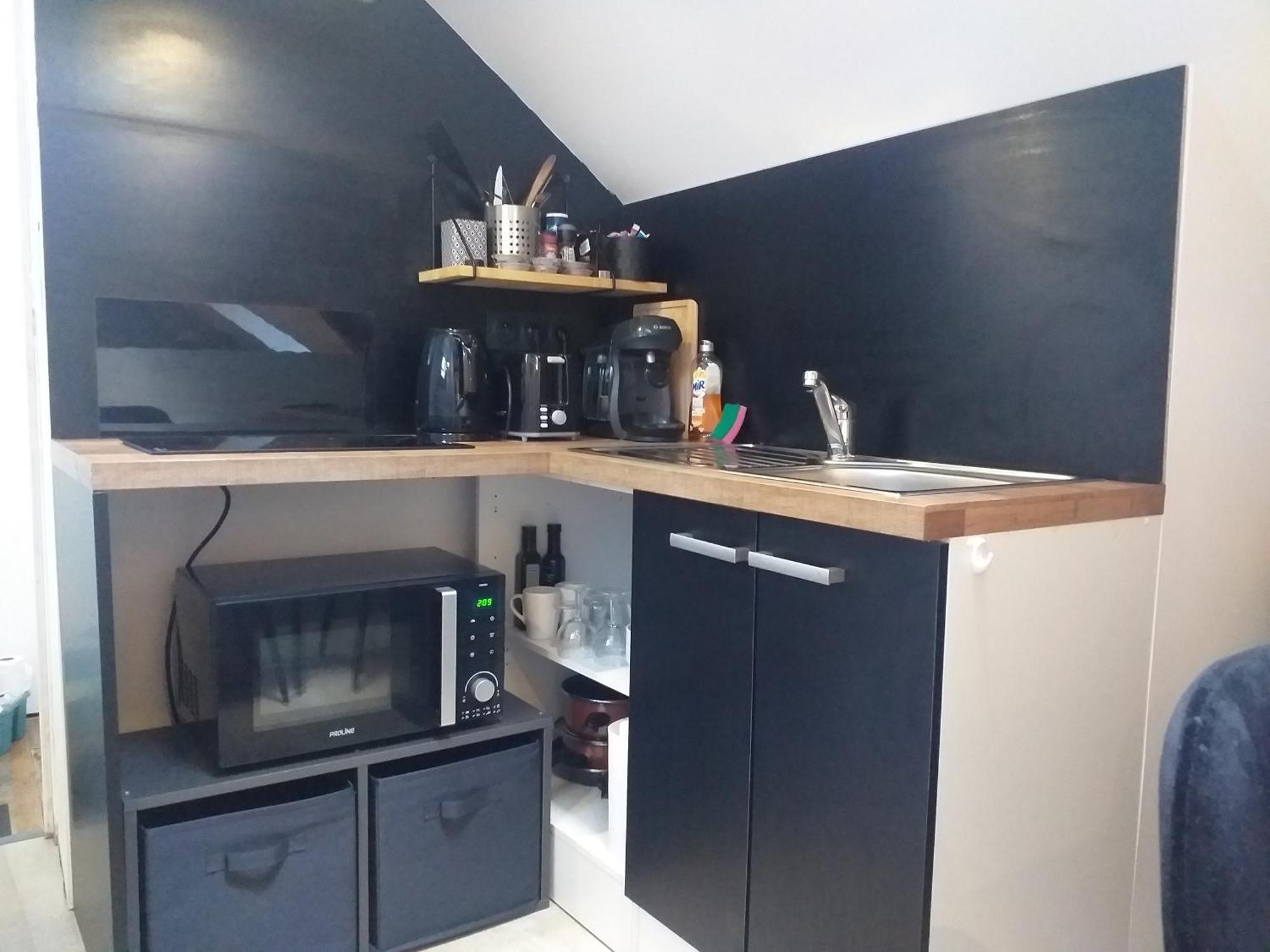 Les Volets Bleus - Deux Appartements Et Un Studio, Jardin Bourges Rum bild